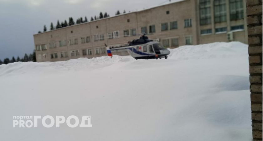 Житель Коми напугал полицию сообщением о падении вертолета