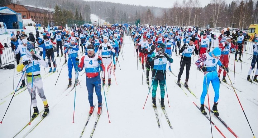 В Ухте лыжный марафон собрал свыше 300 спортсменов из 27 регионов России