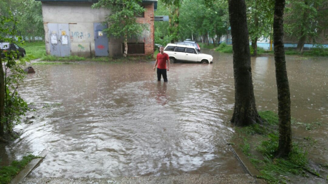 Администрация Ухты прокомментировала грандиозный потоп