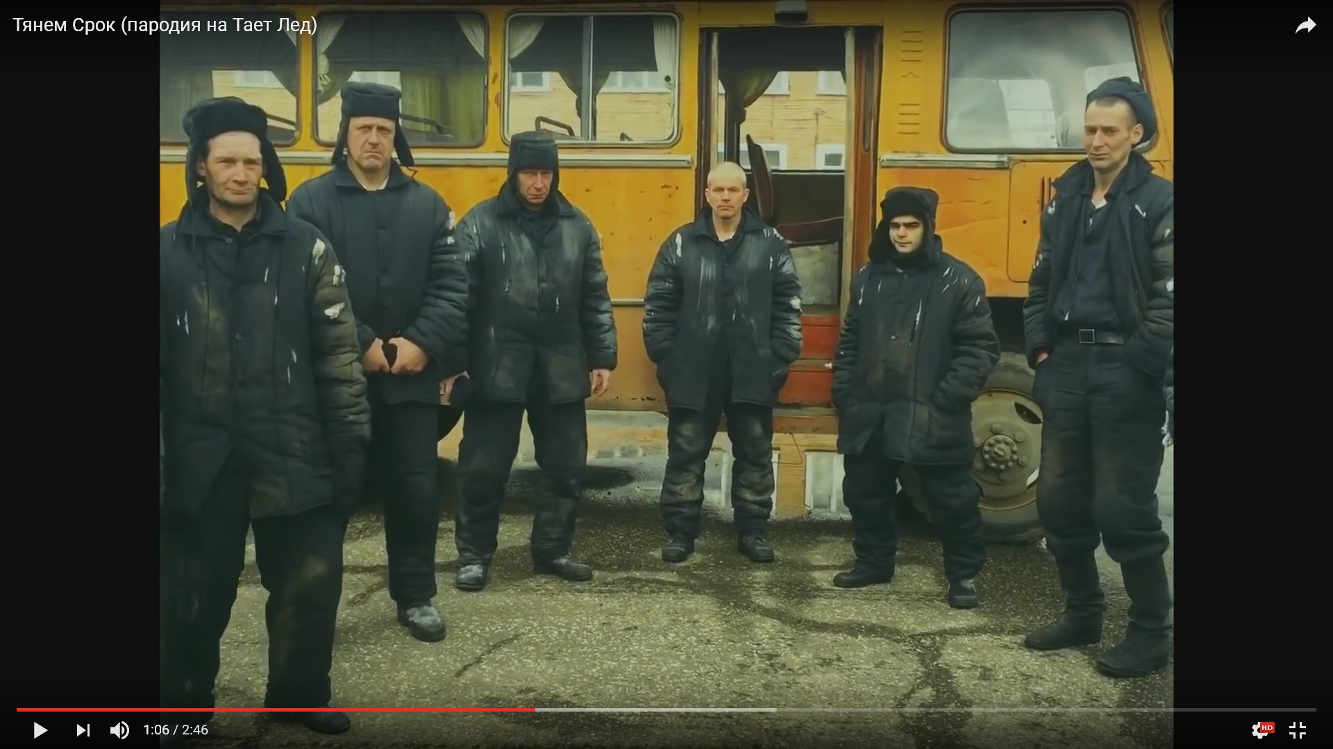 В Коми сняли ГУЛАГ-пародию на песню Грибов "Тает Лед"