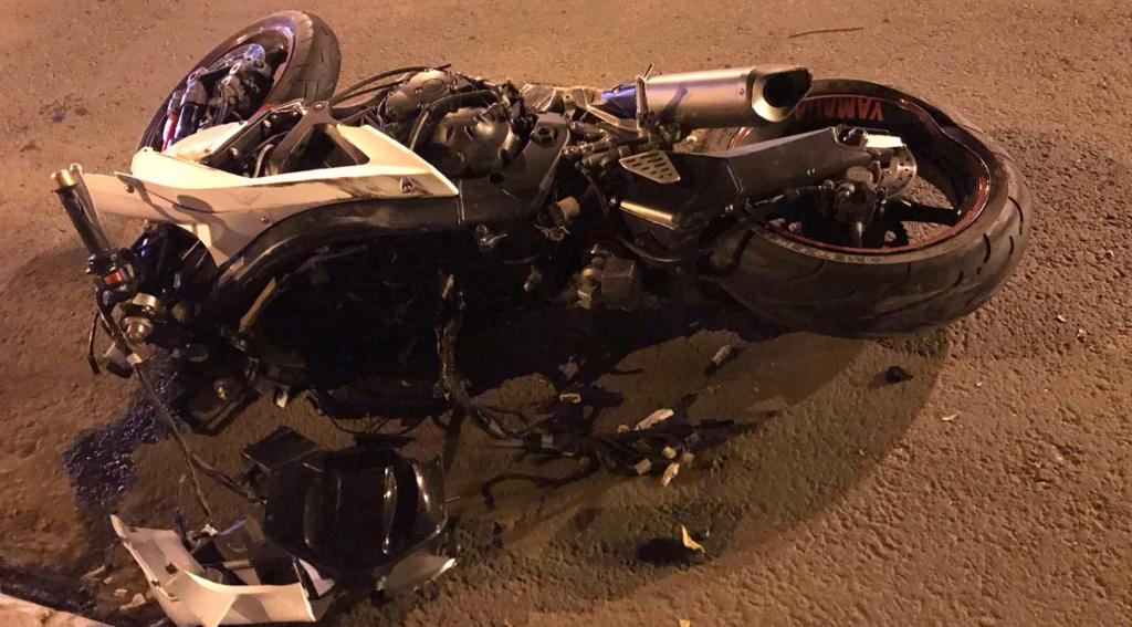 В Ухте пьяный мотоциклист устроил аварию