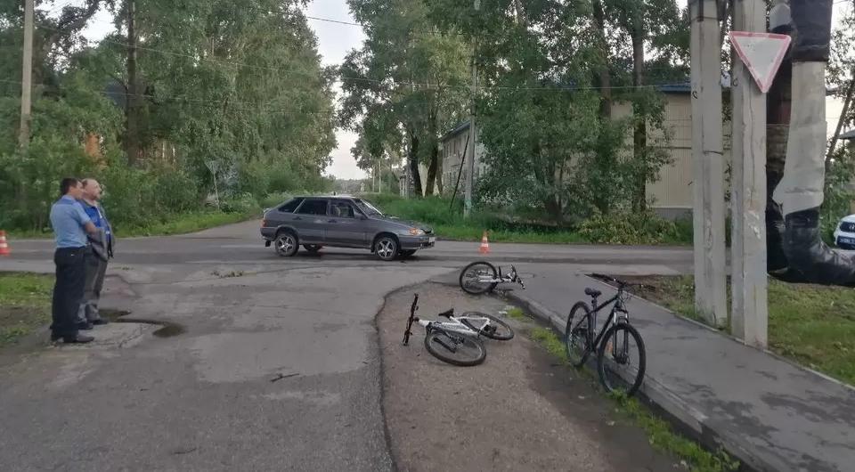 В Коми в страшную аварию попал 12-летний ребенок на велосипеде
