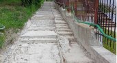"Городские руины": в Ухте уже какой год не могут провести ремонт лестниц 