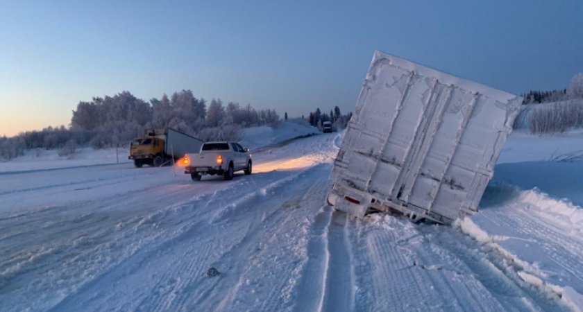 В Сосногорском районе до 27 декабря проложат зимник к отдаленным деревням