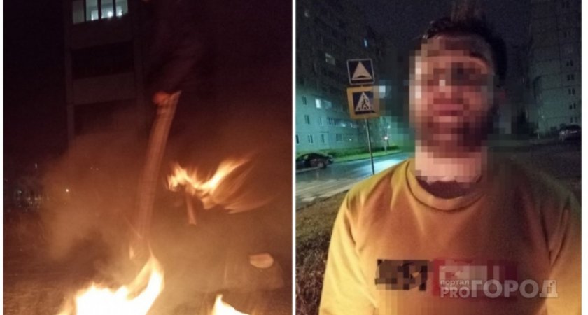 Житель Коми хотел спалить дом, в котором живет полицейский