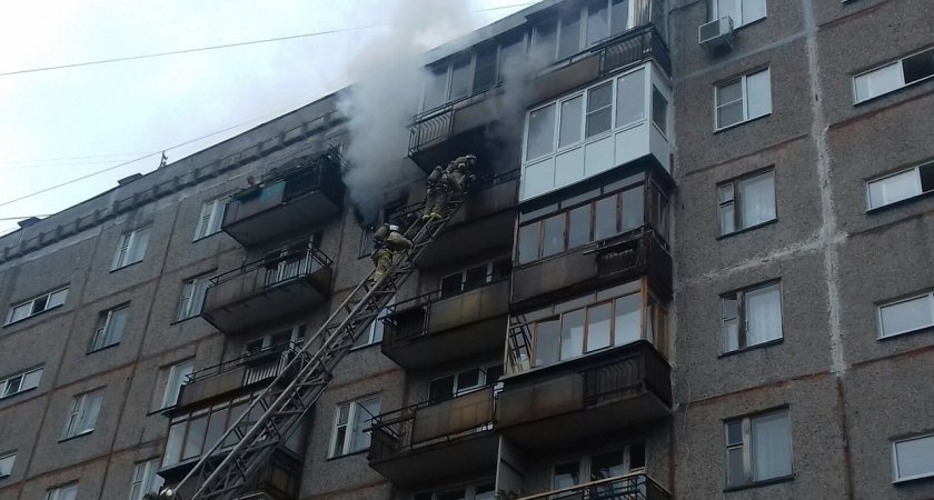 В Ухте и в Сосногорске за сутки случилось три пожара