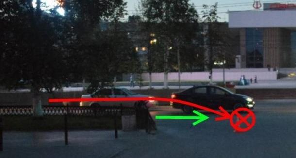 В Ухте пожилой велосипедист оказался под колесами иномарки