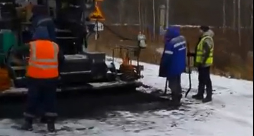 Администрация Ухты ответила на жалобы связанные с ремонтом дорог в снег