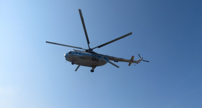 Судебные приставы арестовали вертолет в Ухте