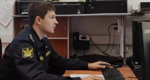 Фото к статье: Ухтинец Сергей Никишин стал лучшим на Северо-Западе розыскником ФССП России