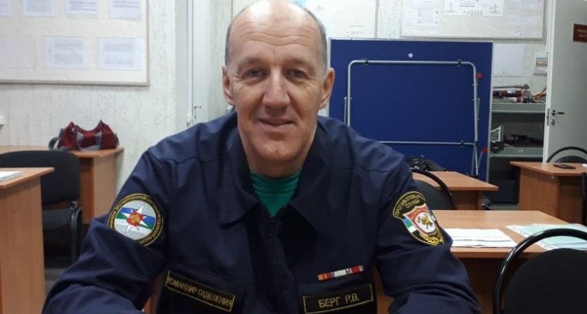 Пожарный из Коми спас жизнь пассажирке автобуса
