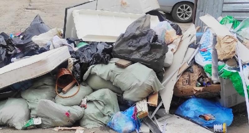 В Ухте только после жалобы местных жителей установили бункер для сбора мусора