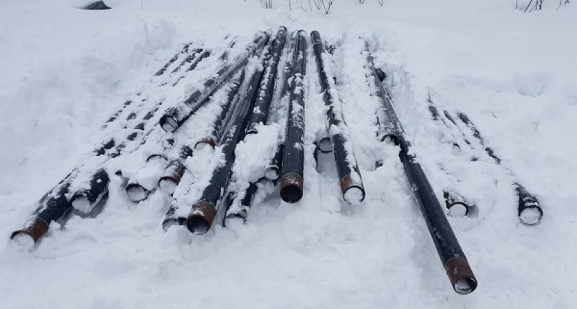 Полицейские Коми задержали подозреваемых в воровстве труб, массой более 17 тонн