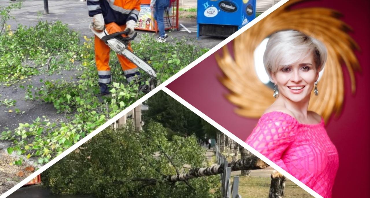 В Коми на женщину упало дерево и разбило ей голову