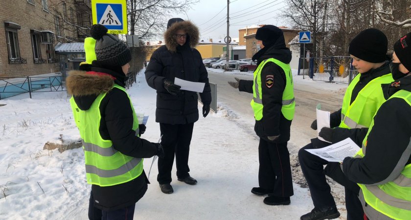 Школьники Ухты почтили память жертв ДТП