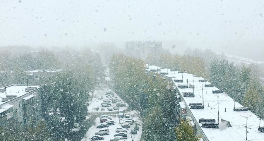 Синоптики предупредили жителей Коми о мокром снеге в ближайшие дни
