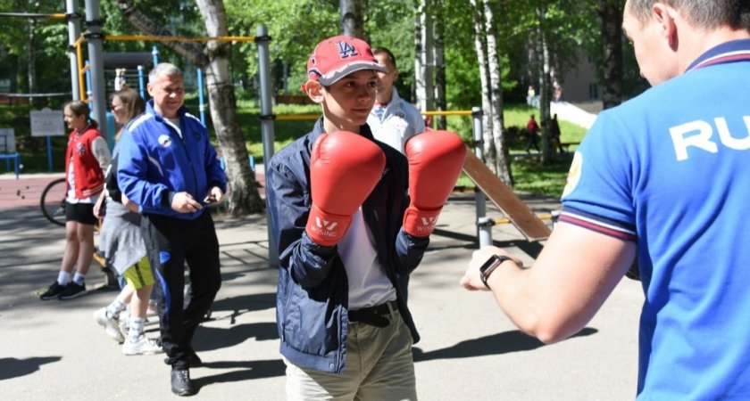 В столице Коми прошел Всероссийский олимпийский день