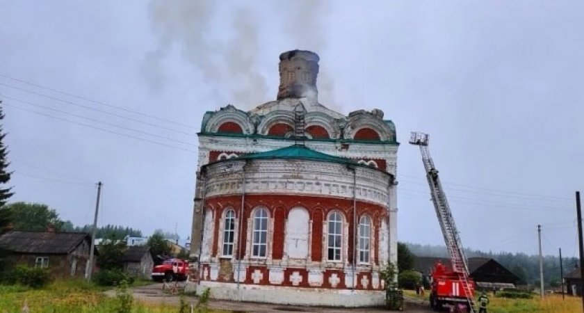 В Коми горел женский монастырь 
