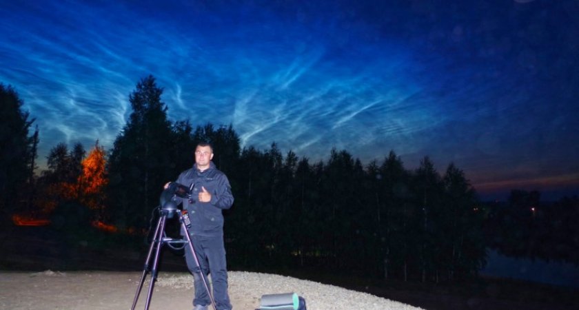 В Коми даже в жару любуются северным сиянием: астроном привлек федеральные каналы