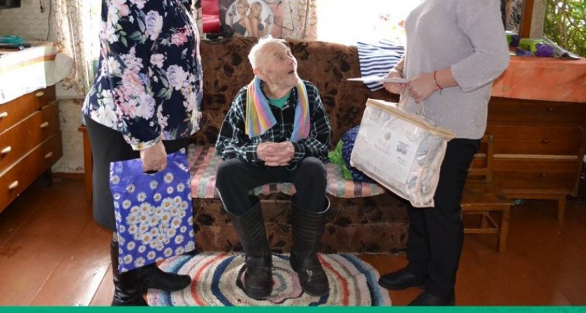 В Коми ветеран ВОВ отметил 95-летний юбилей