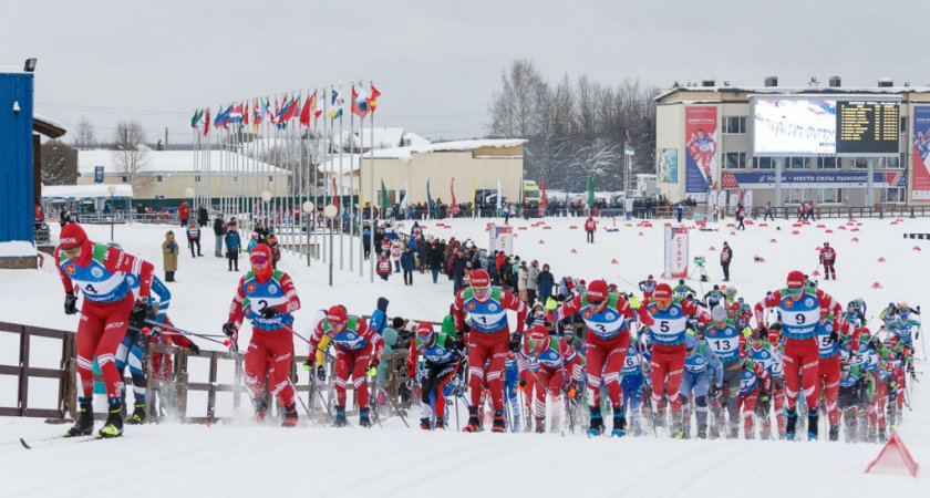 В Коми прошел VI этап Кубка России по лыжным гонкам