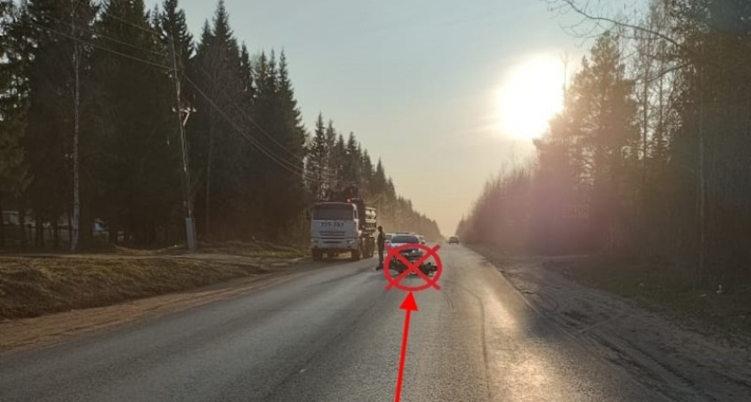 Первые пострадавшие: в Коми водитель и пассажирка мотоцикла попали в больницу