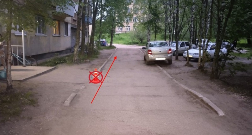 В Ухте водитель иномарки наехал на пешехода