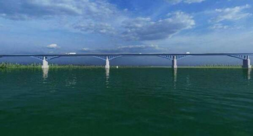 Эскиз моста, который будет построен в Коми, появился в Интернете