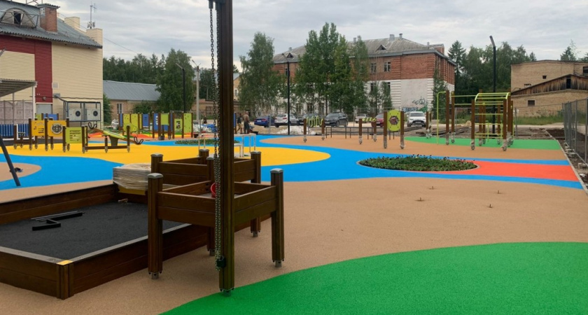 В Ухте открылась инклюзивная площадка