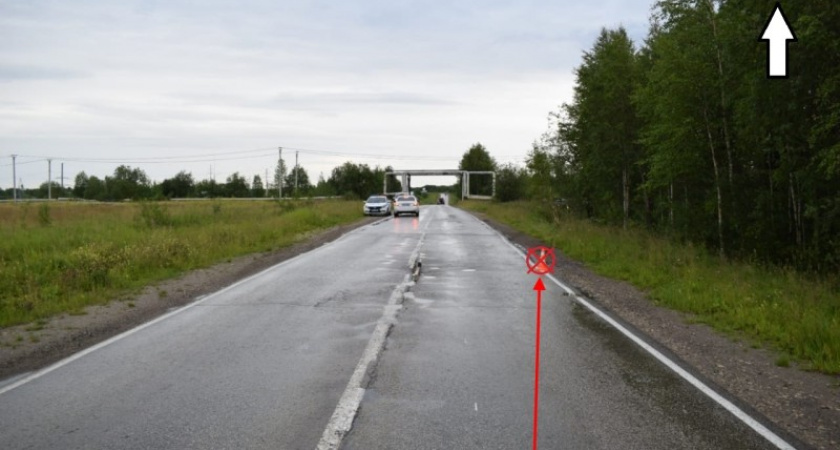 В Ухте водитель без прав "улетел" в кювет