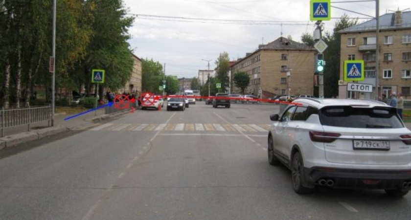 В Ухте сбили двух детей на велосипедах