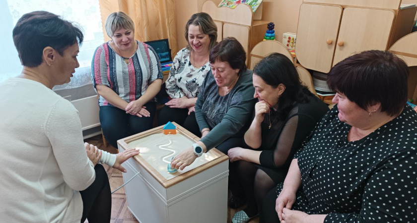 Для детского сада Нижнего Одеса приобрели логопедическое оборудование