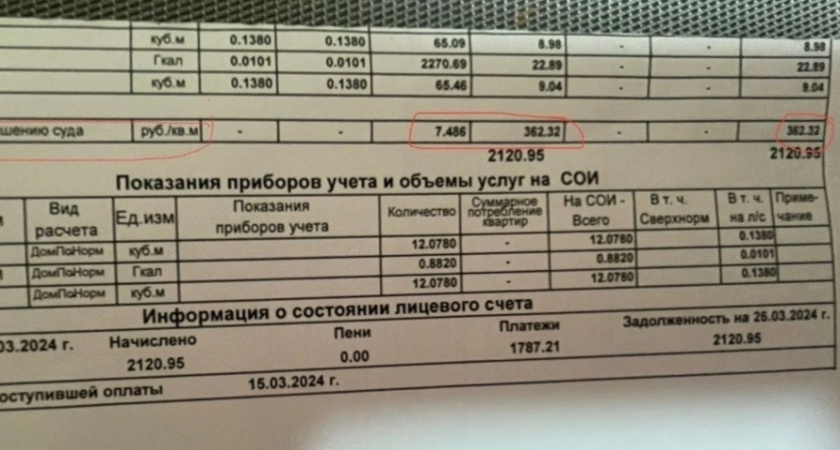 В Ухте у жильцов квартир вдруг появилась задолженность за электроэнергию