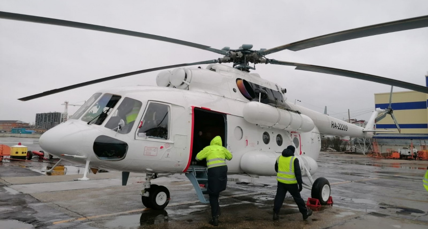 В Коми прибыл еще один новый вертолет
