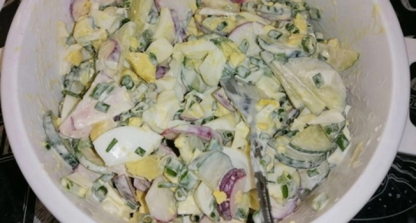 Рецепт: Фруктовый салат 