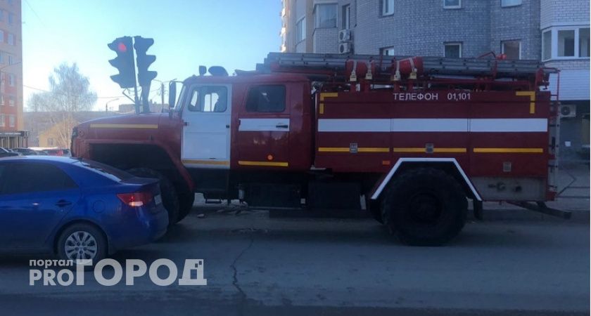 В Коми произошел серьезный пожар в многоэтажном доме