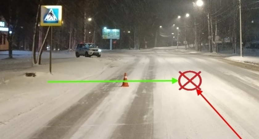 В Коми мотоциклист сбил женщину и скрылся