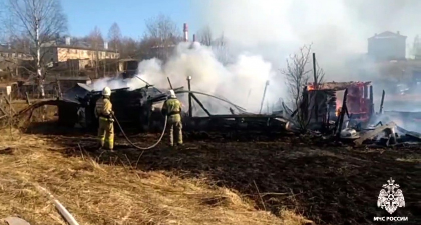 В Ухте ребенок "пожарил" картошку на 600 квадратных метрах