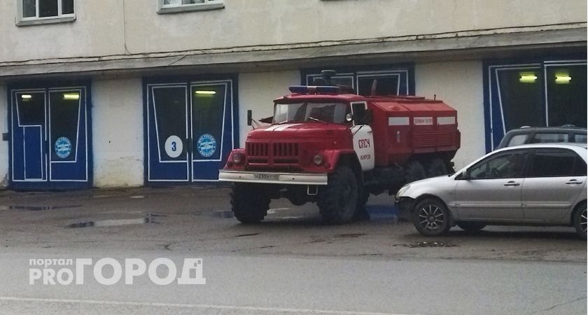 На трассе под Сосногорском загорелась машина