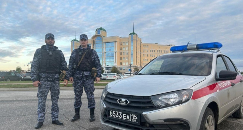 В Ухте сотрудники Росгвардии предотвратили пожар