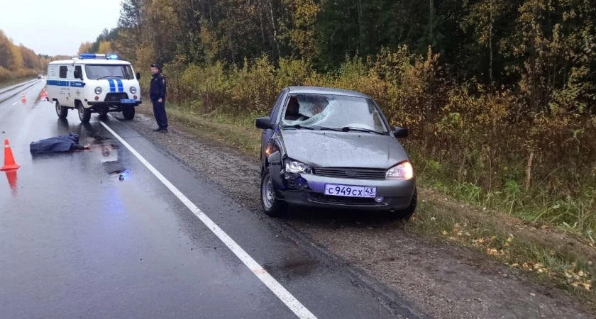 В Коми “Lada” насмерть сбила пешехода