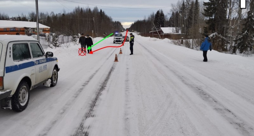 Пенсионерка пострадала в аварии в Коми