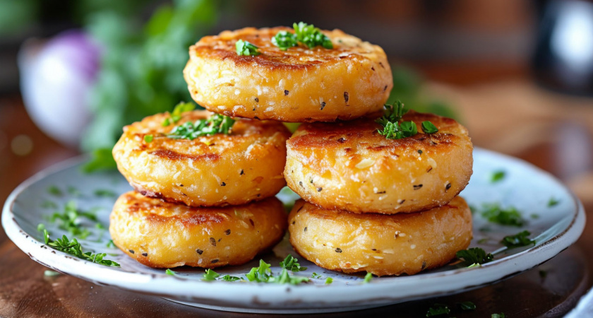 Взбиваем картофель с яйцом — и восхитительное блюдо на ужин готово: домашних за уши не оттащить