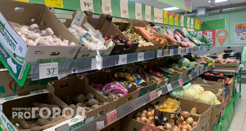 В Коми за неделю выросли цены на морковь и бананы