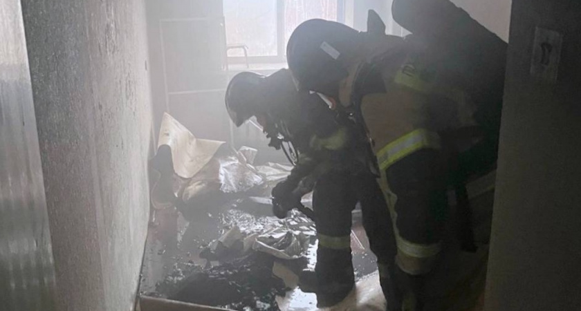 В Коми из-за электроприбора случился пожар в квартире 