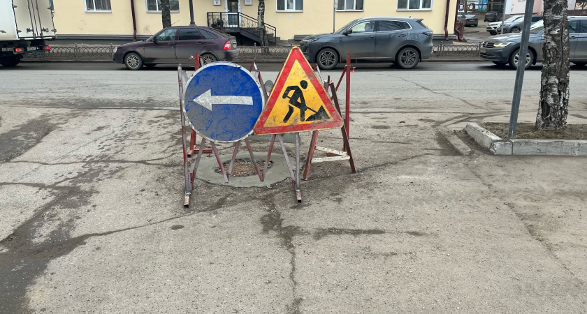 В Ухте временно перекроют дороги у "Газпром парка" в связи с доставкой стройматериалов