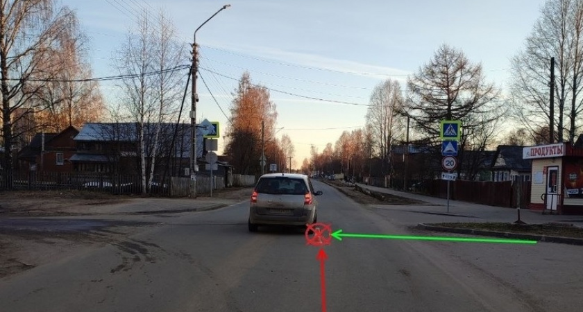 В Коми ребёнок пострадал в ДТП