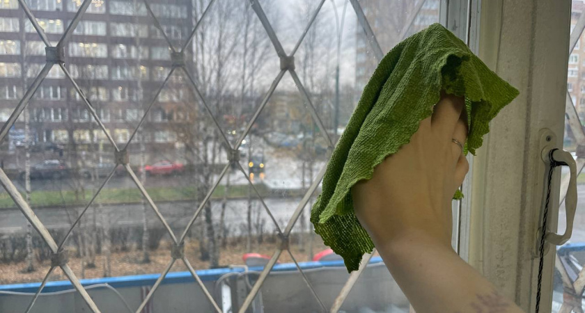 1 ложка в воду — и окна будут кристально чистыми до самой осени: ни разводов, ни пыли, ни грязи — простой трюк
