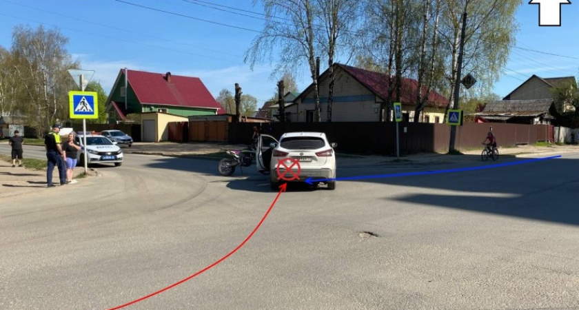 В Коми водитель питбайка с 253 нарушениями ПДД попал в ДТП