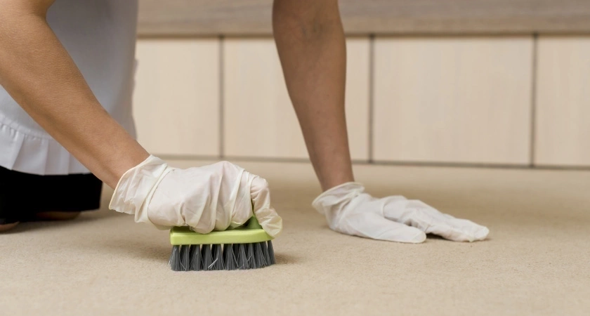 1 ложка на таз — и ковер как новый: вся многолетняя грязь сошла за 15 минут — чище, чем после химчистки